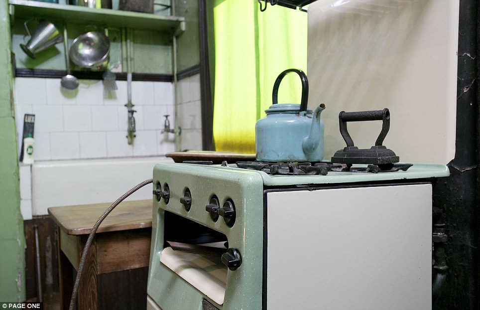 Today's ultra-modern kitchen needs a vast range - in the 1920s, a small stove was sufficient to feed the whole family