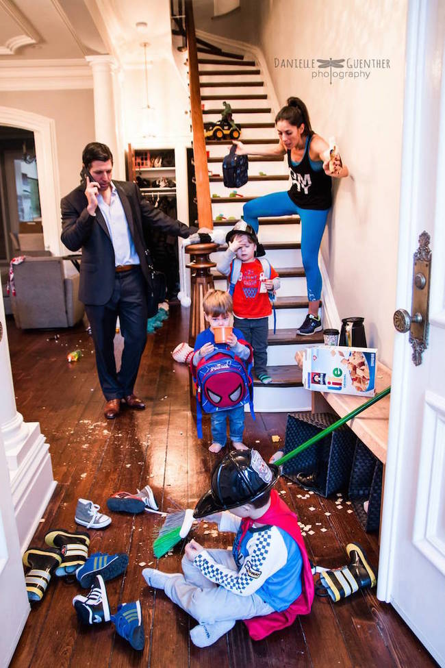 These Photos Prove Family Life Equals Chaos...