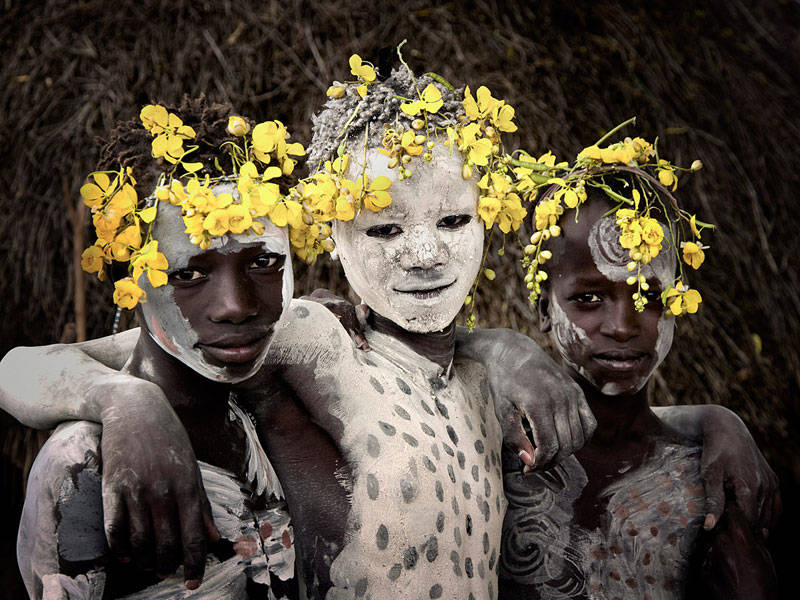 Karo - Omo Valley, Ethiopia