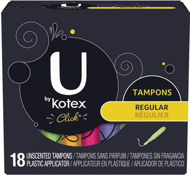 Kotex. Complete form at Kotex to receive free samples of U by Kotex tampons.