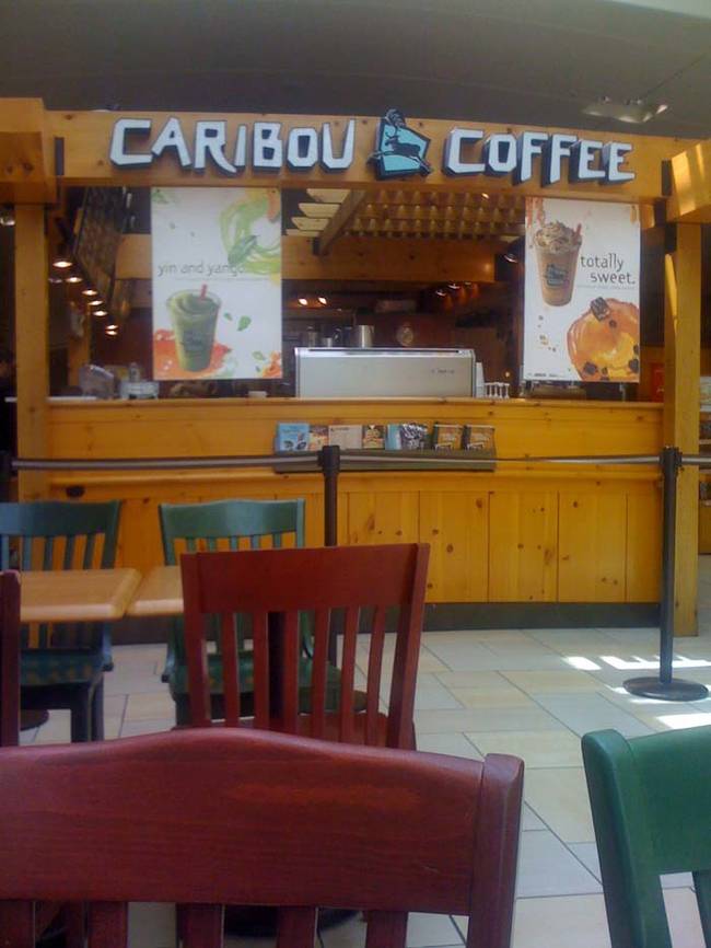 Caribou Coffee. Sign up for Caribou Perks and get a free drink coupon.