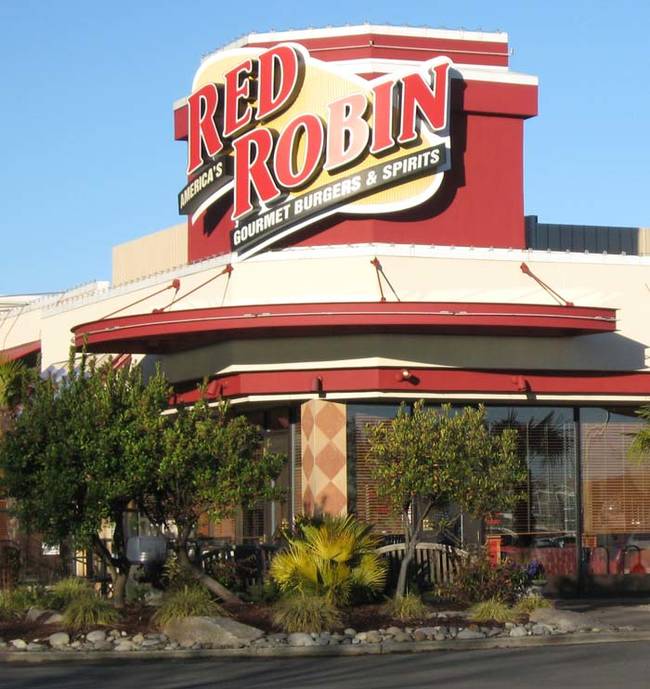 Red Robin. Sign up for Red Robin rewards and get a free burger on your birthday.