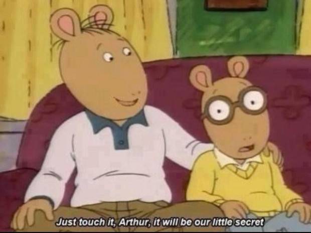 When Arthur was told something very disturbing.