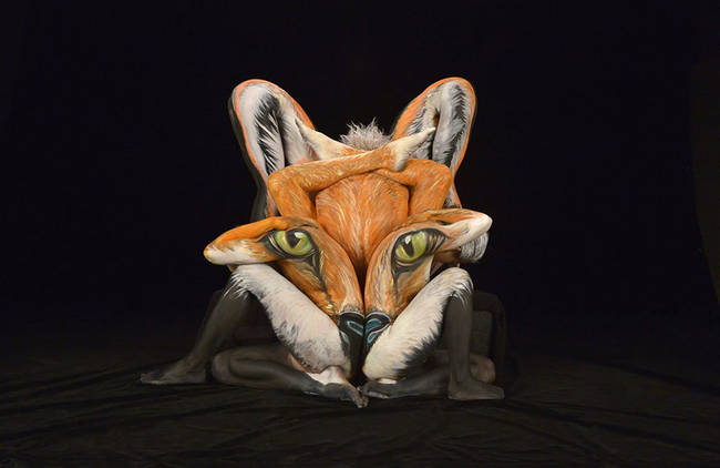 This Artist Transforms Humans Into Animals...