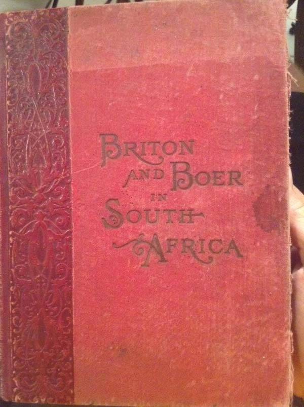 Another book inside the trunk, copyrighted in 1900.