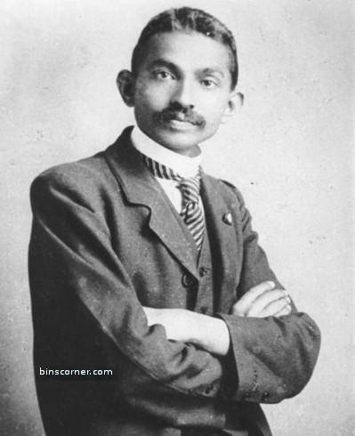 Mahatma Gandhi, in his early days as an attorney.