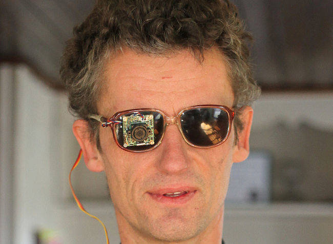 Like a real-life Jordy from Star Trek: Next Generation, Jens Naumann became the first person to receive an artificial vision system. An electronic eye is fed directly to his visual cortex, which is almost as cool as those sweet shades he gets to wear.