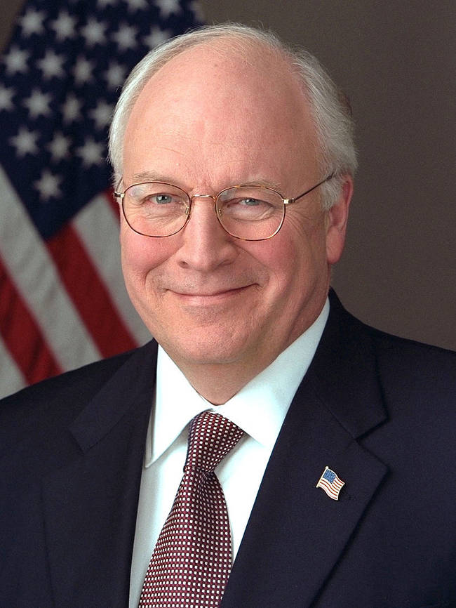 Dick Cheney is still alive because a left-ventricular assist device that mechanically keeps his heart beating. This doesn't do anything to stop the comparisons to Darth Vader.