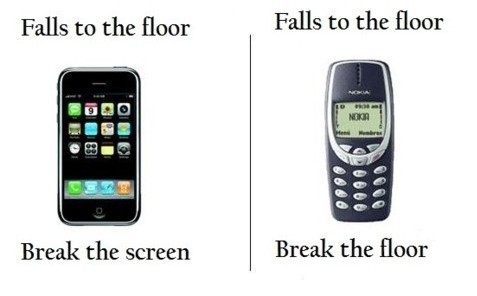 indestructible phone nokia - Falls to the floor Falls to the floor 900 Nokia Break the screen Break the floor