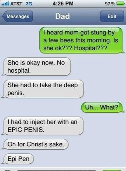 16 Text Messages That Are Too Funny For Words!