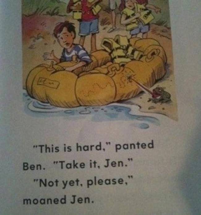 These Inappropriate Children's Books...