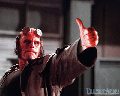 Someone Replaced Guns In Movies With A Thumbs Up...