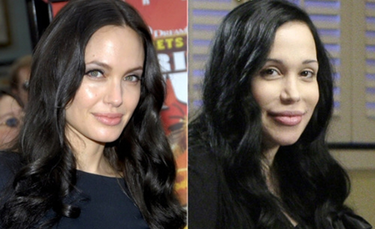 Angelina Jolie: Nadya Suleman