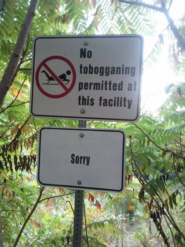 These 17 Most Politest Signs...