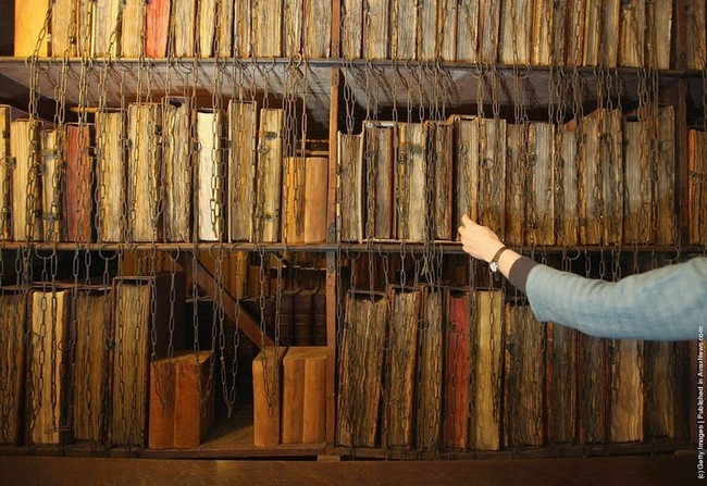 Extreme Ways Library Books Were Protected...