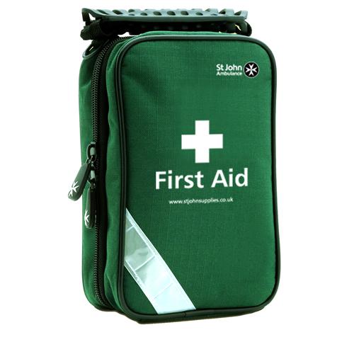 A First-Aid Kit: "These things are essential for emergencies where you, your family/friend or even a stranger endures catastophic damage to their bodies. It's better to be prepared than to watch someone bleed out while wating for an ambulance."