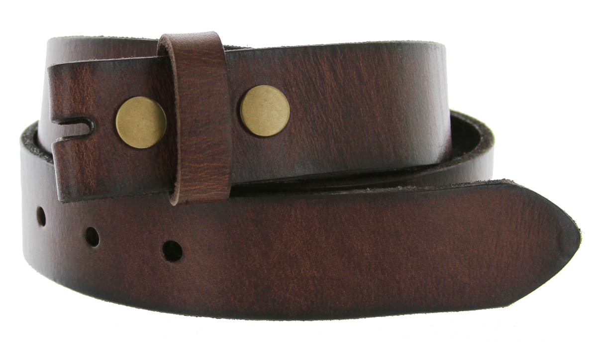 A real leather belt: "Make sure it's REAL leather. Not that shitty pressed together department store crap. I've been using the same one for 12 years now. Replaced a few buckles, but the belt is still good to go."