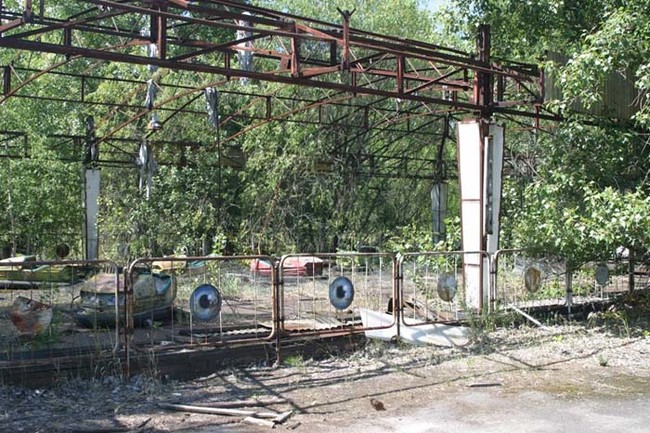 Friends Snuck Into The Guarded Zone Around Chernobyl...