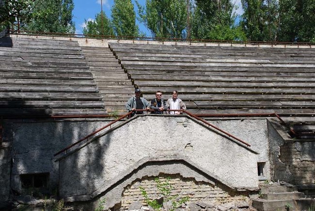 Pripyat also had its own soccer stadium.