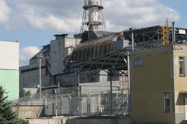 Up close and personal with the power plant itself.