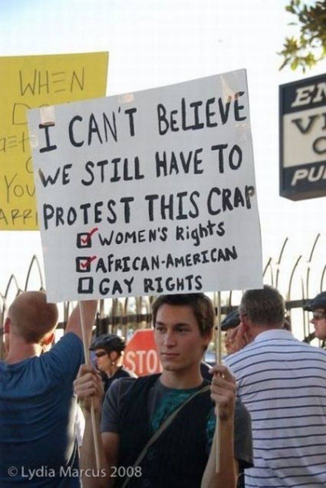 These 18 Clever Protests That Got Straight To The Point.