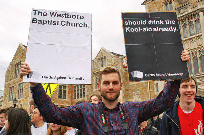 This message to Westboro Baptist Church.