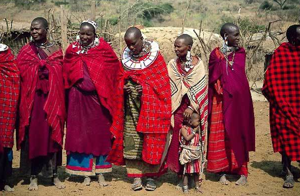 Massai nation, Kenya: Spitting on the bride. At a Massai wedding, the father of the bride spits on her head and breasts as a way of blessing her. She leaves the village with her husband and never looks back (not because she’s pissed off about the spitting but because they fear you turn into stone if you do.)