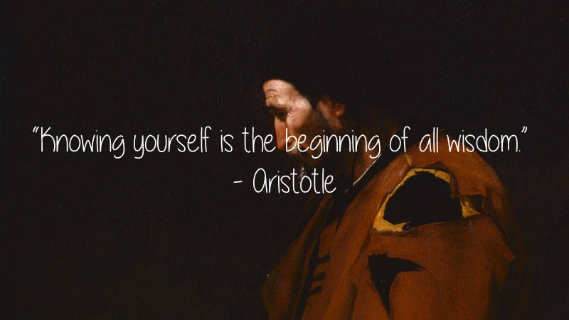 aristotle quotes reading - Knowing yourself is the beginning of all wisdom Aristotle
