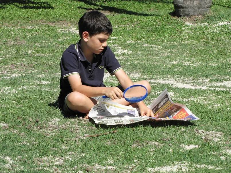 And starting fires with magnifying glasses was definitely a good way to pass the time.