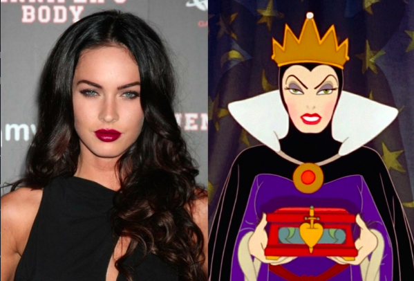 Megan Fox and the Evil Queen, Snow White