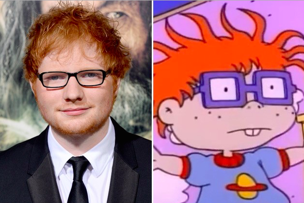 Ed Sheeran and Chuckie Finste, Rugrats