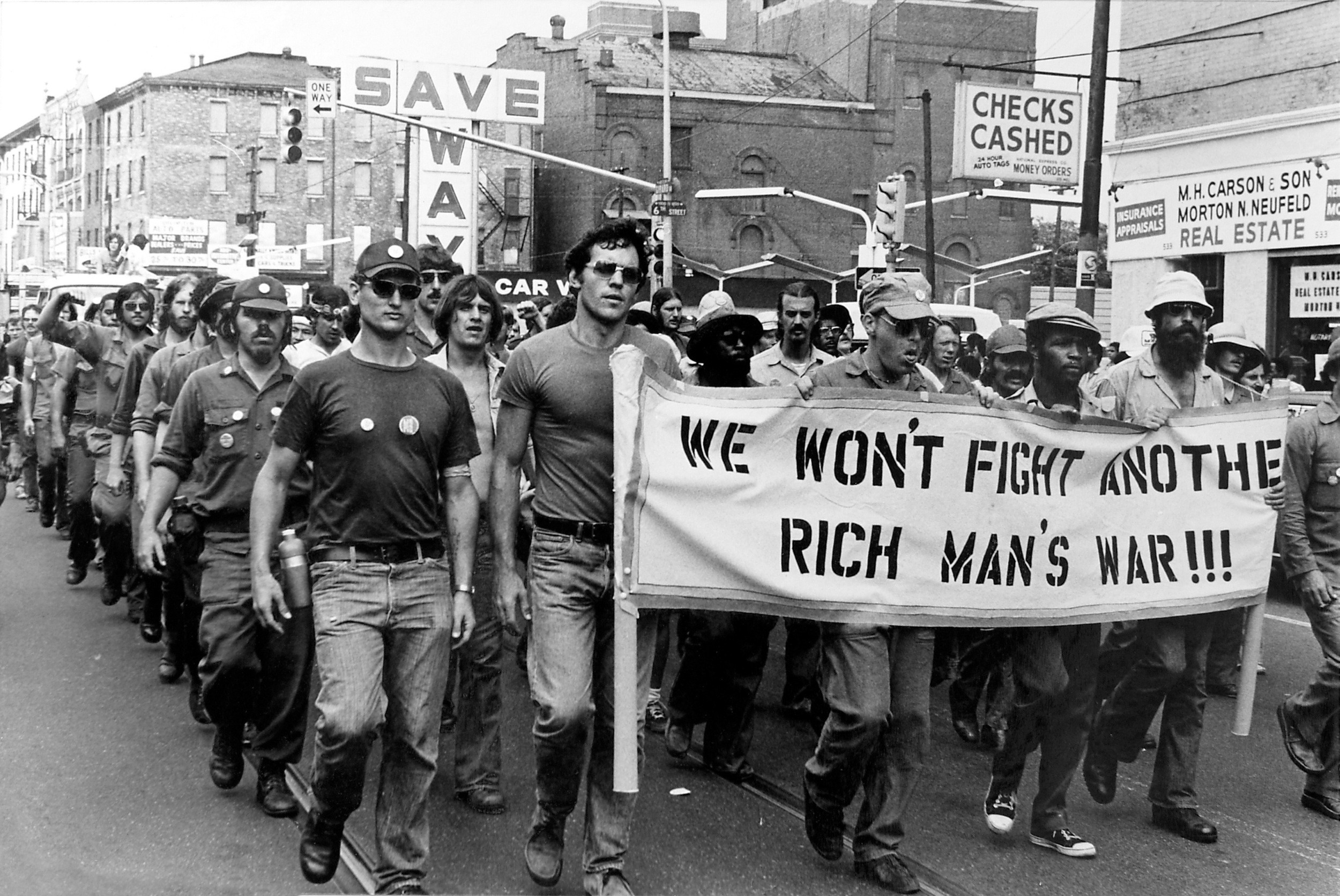 “We won’t fight another rich man’s war”, 1970