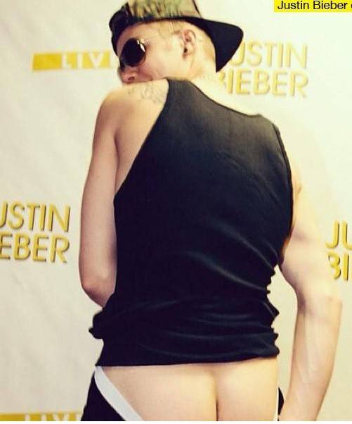 There's photographic proof he's mooned the unsuspecting paparazzi. Crack kills.