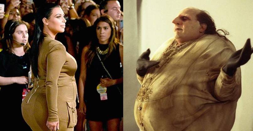 Kim Kardashian was trying to be Danny DeVito as The Penguin.