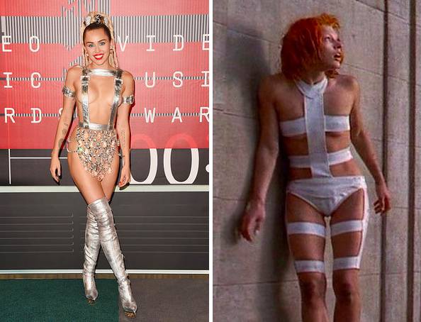 And she kind of had this Leeloo moment from The Fifth Element at one point.