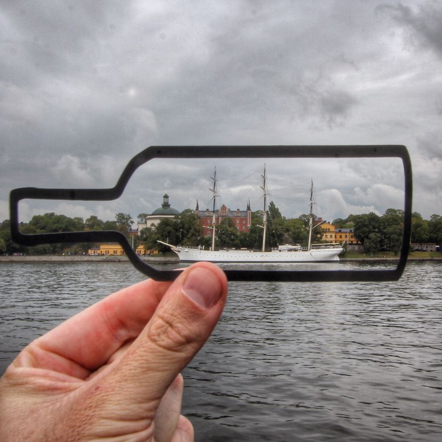 Artist Transorms These Famous Landmarks...