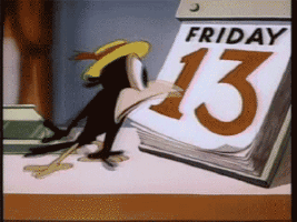 Be Careful...It's Friday the 13th Gifs!