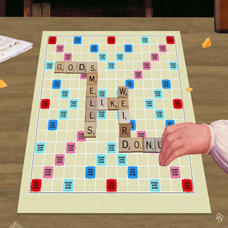 Scrabble: Take a drink if your word is less than 8 points. Give a drink when you use a special square. Take a drink for each letter you switch. Being such a good scrabble player, I’m going to be very very pissed.