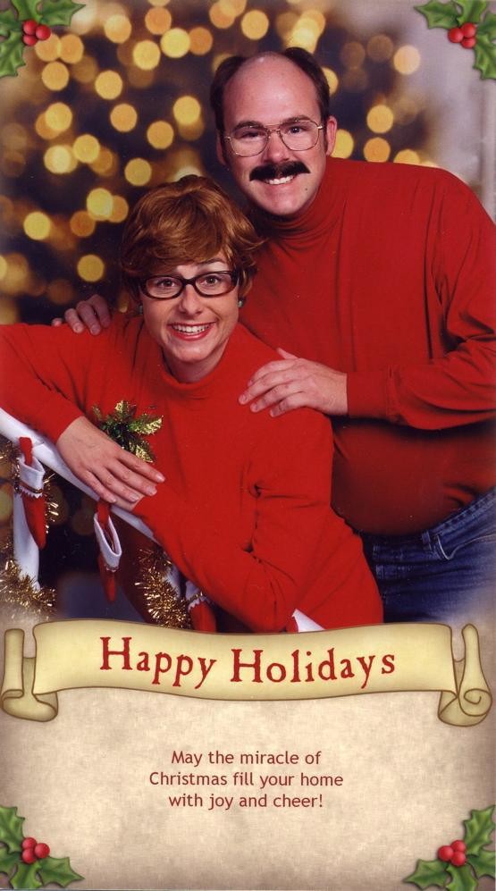 This Couple Takes The Art Of Making Holiday Cards...