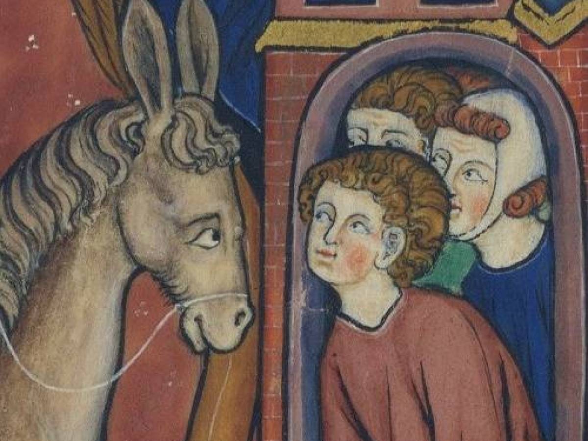 medieval art weird faces