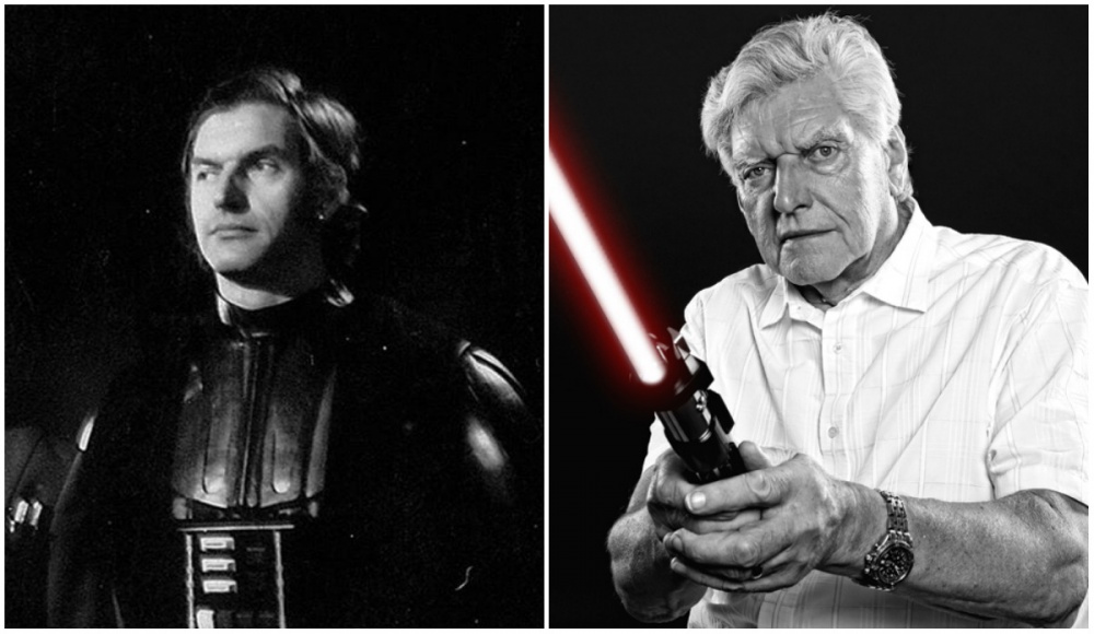 David Prowse (Darth Vader), 1977 and 2015