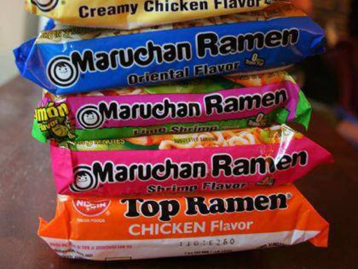Ramen

Ramen noodles last for about 10 years, and they’re everywhere. Stock up on them, and survive the end of the world.