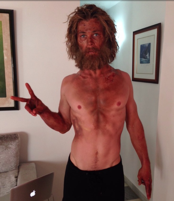 Most people know actor Chris Hemsworth as being a muscly strongman when playing Norse god, Thor, however, he shocked fans this year when he lost a load of weight for his role in his new film, Lost At Sea”