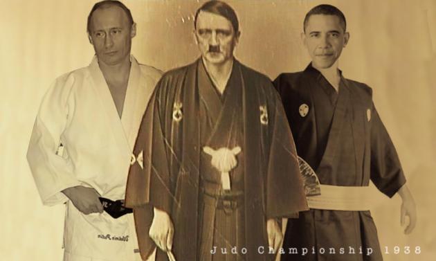 adolf hitler kimono - Mas Ju do Championship 1938