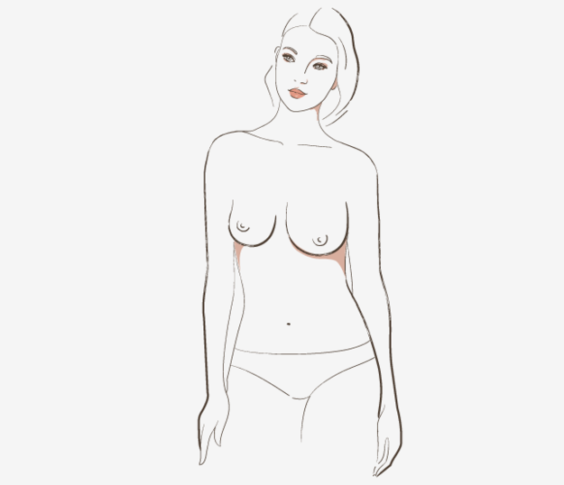 4. Asymmetrical boobs are where one is noticeably bigger than the other