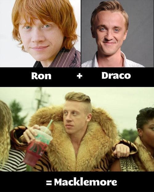 draco funny - Ron Draco Macklemore