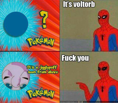 who's that pokemon meme - It's voltorb 01 Pokemo Fuck you It's a jigglypuff seen from above Pokmon