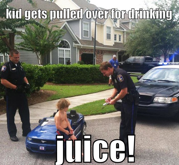 funny cops pull kid over