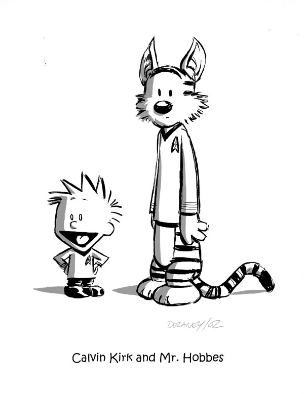 Calvin and Hobbes Fan Art
