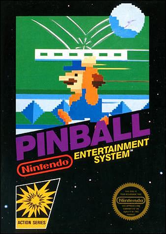 best selling SNES games  -  pinball nes box art - Pinball Nintendo Entertainment System Nintendo Action Series
